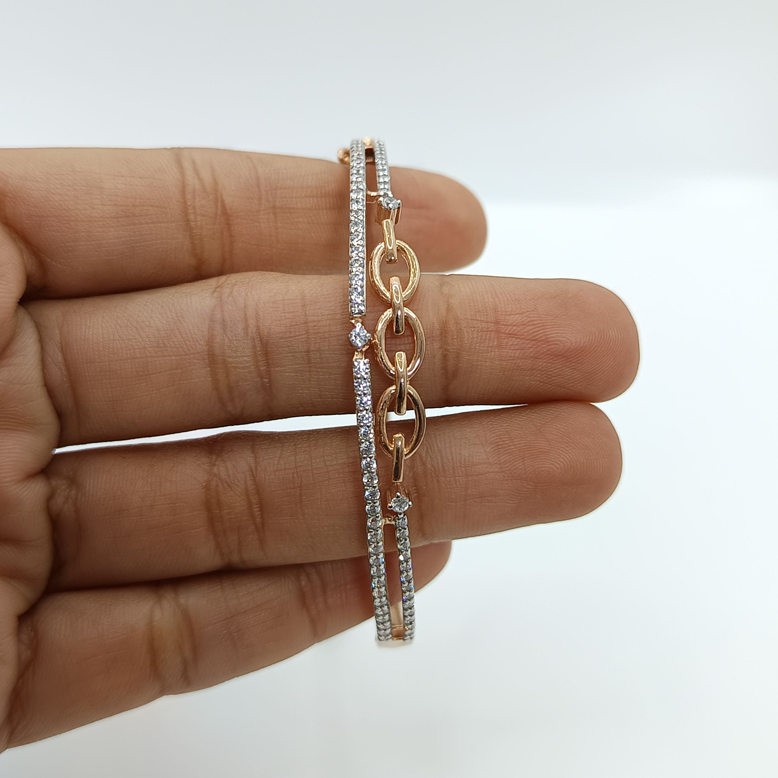 WTJ Michaela 925 Silver Diamond Bracelet