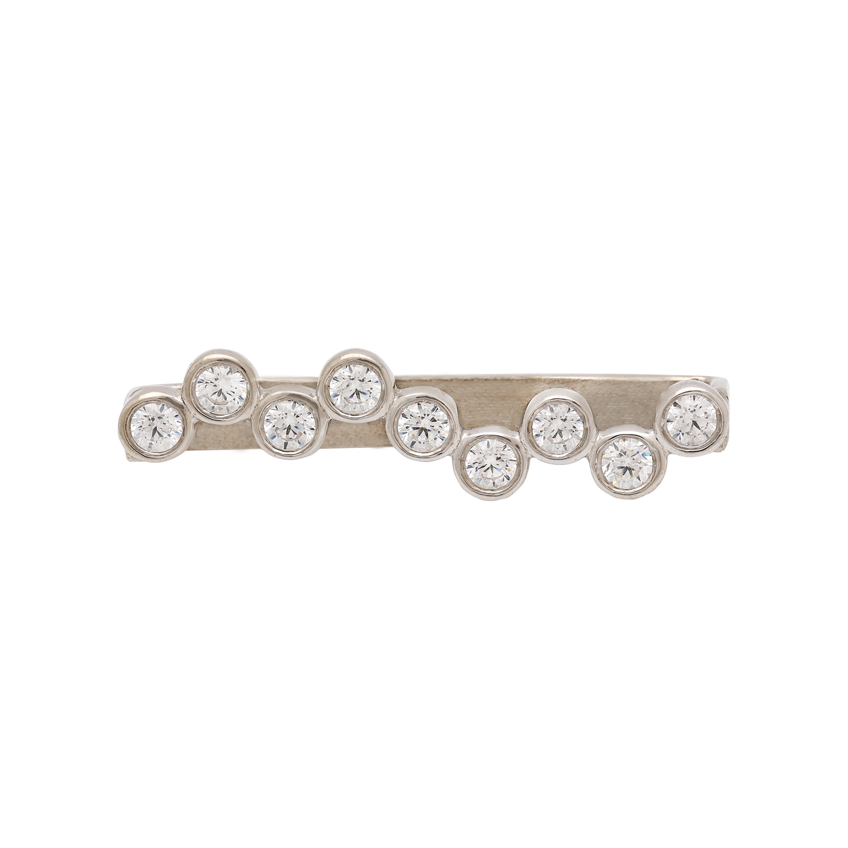 WTJ Coco 925 Sterling silver Diamond Watch Clip